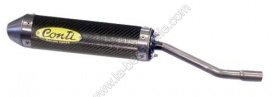 Silencieux conti  chr supermotard (passage � droite)