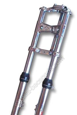 Fourche standard ebr chrom�e l.690 peugeot 103