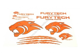 Autocollants furytech complet scooter