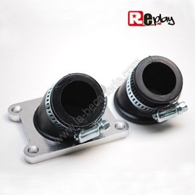 Pipe souple adaptable derbi 2 manchons