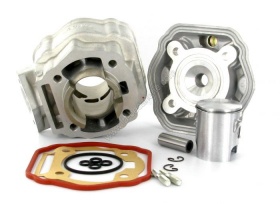 Cylindre culasse d.40 doppler  alu er1 derbi euro 3 50cc