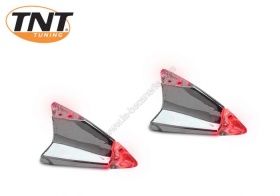 Paire lampes � coller delta chrome leds