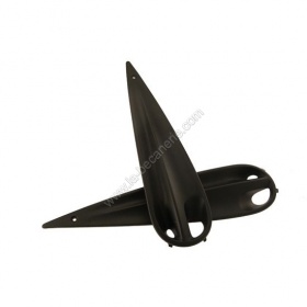 Paire prises d'air noires malaguti f12