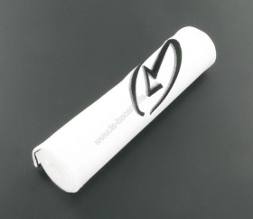 Mousse de guidon bcd blanche logo noir