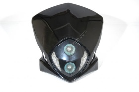 T�te de fourche enduro bi halog�ne duke r8