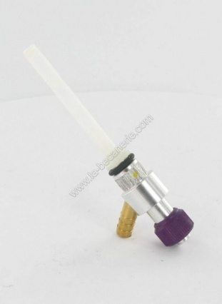 Robinet essence Malossi MBK Piaggio Peugeot Derbi