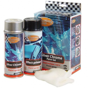 Bombes de peinture Tuning chrome