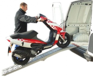 Rampe de chargement Alu pliable 340Kg