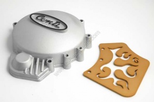 Carter allumage + Cache pignon Conti CRX Derbi Chromé