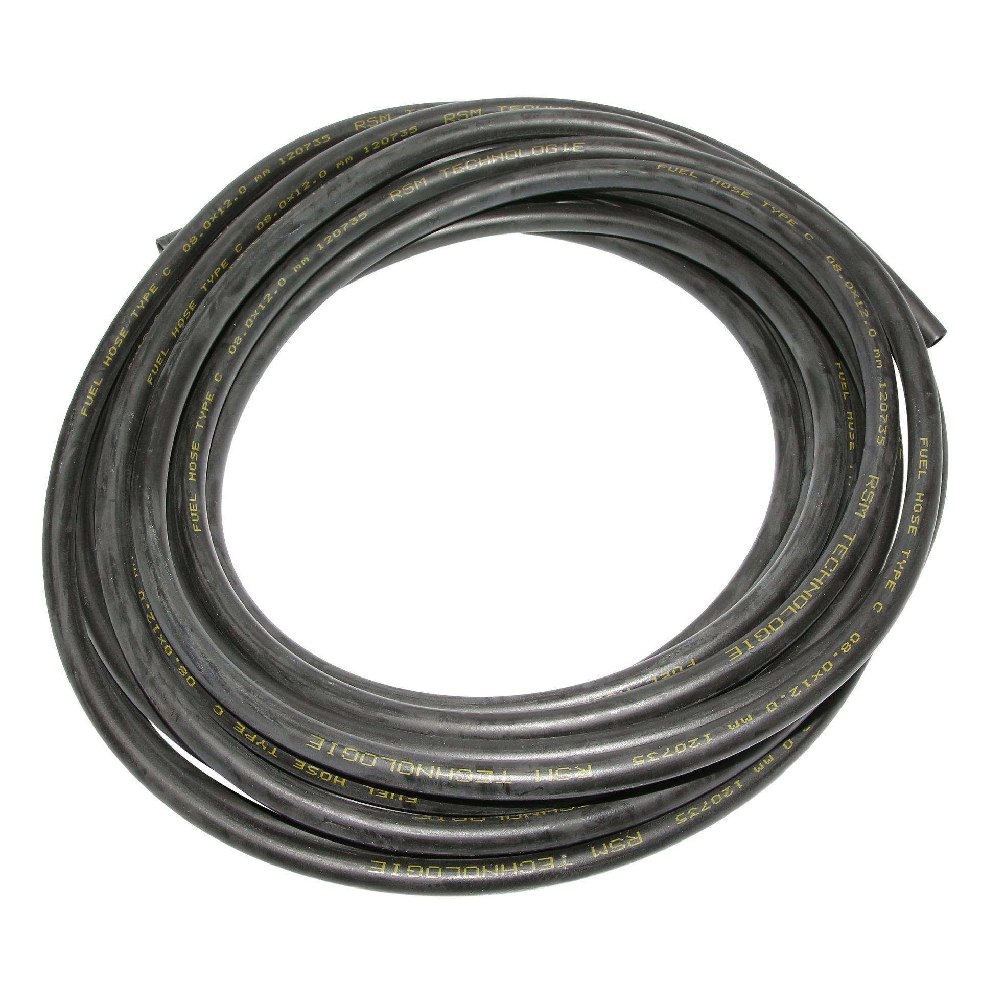 Durite essence NBR 8x12 spéciale hydrocarbure et huile noire