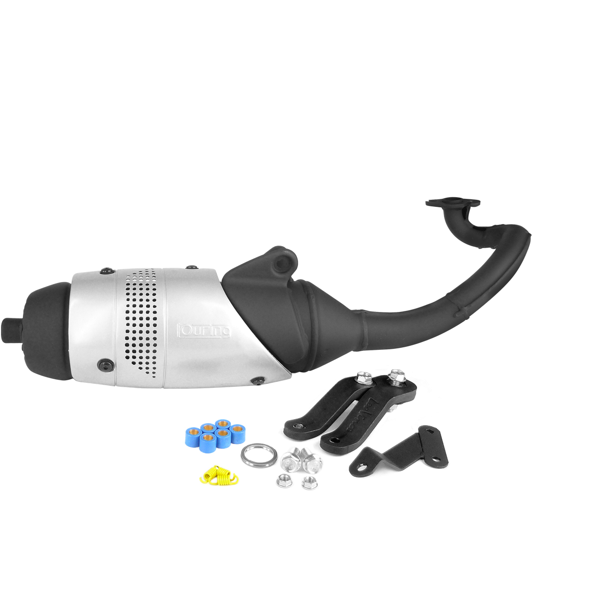 Pot déchappement scooter Leovince Touring pour Peugeot Squab 50 95-97