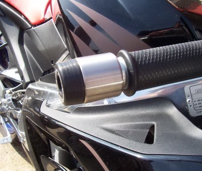 Embouts de guidon R&G Racing noir Aprilia RS 125 02-12