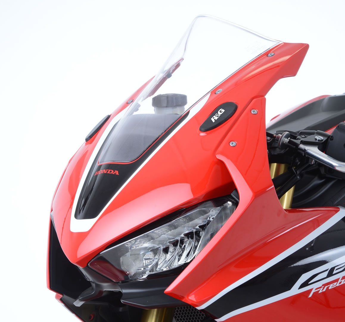 Caches orifices de rétroviseurs R&G Racing noirs Honda CBR 1000 RR 17-