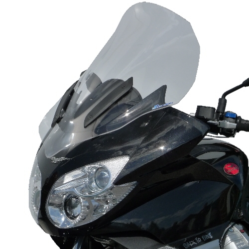 Pare-brise Bullster haute protection 63 cm incolore Moto Guzzi 1200 No