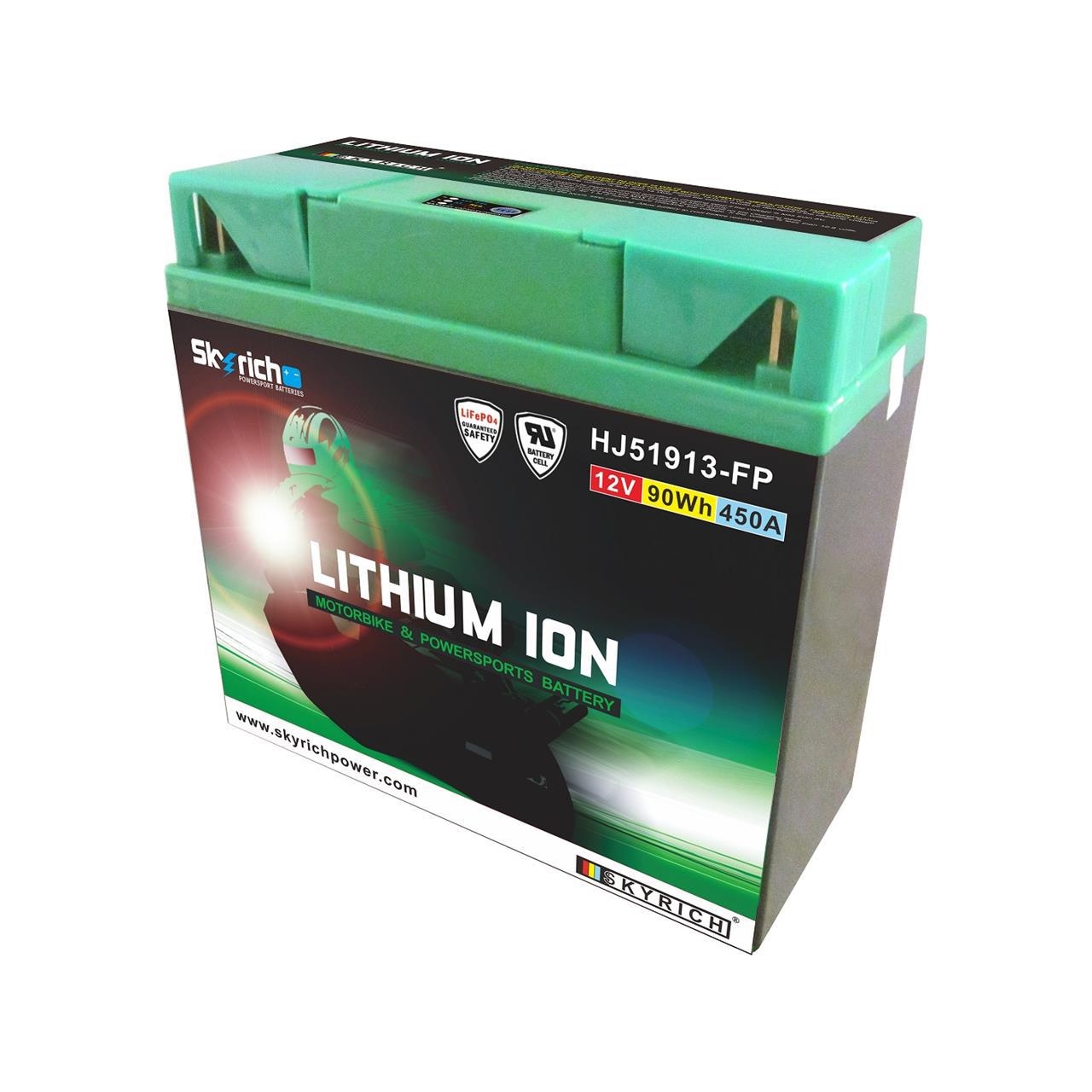 Batterie Skyrich Lithium Ion 51913 sans entretien
