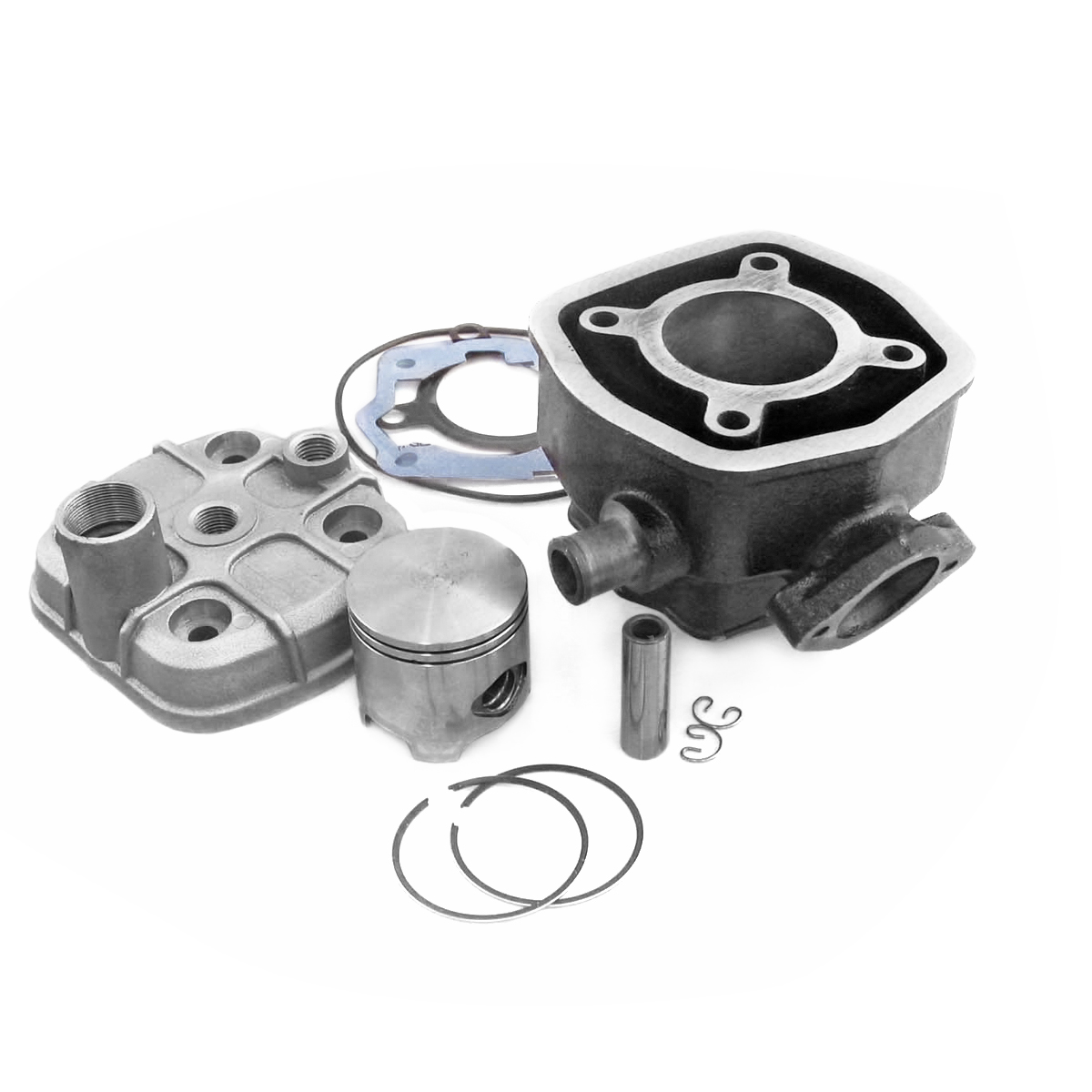 Cylindre Culasse Parmakit D.40 Fonte Derbi Euro 2