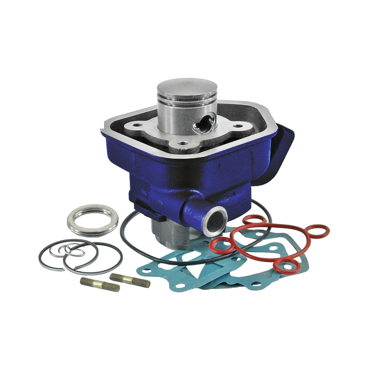 Cylindre Carenzi D.40 Fonte Speedfight Lc Bleu 50cc