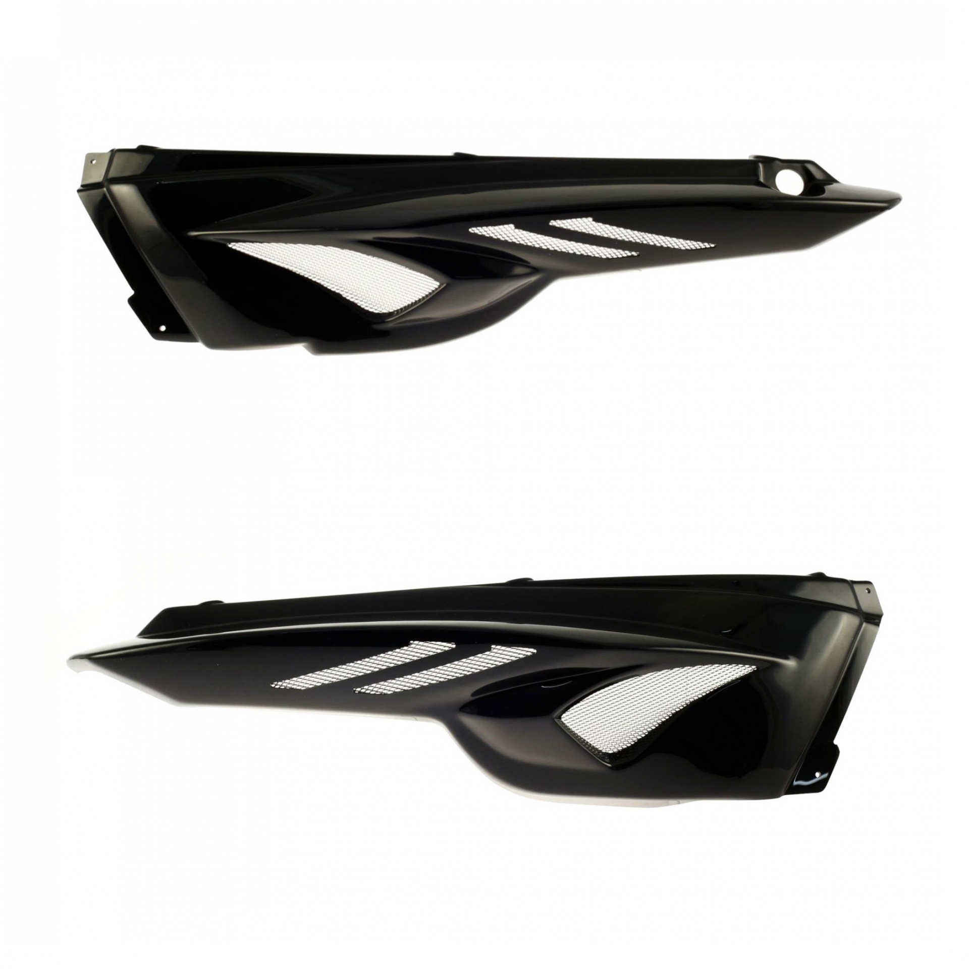 Coque arrière BCD X-treme avec grille MBK Stunt / Yamaha Slider - Blan