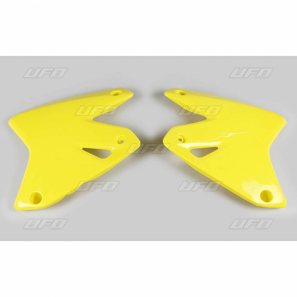 Ouïes de radiateur UFO Suzuki DR-Z 400E 00-05 jaune (jaune RM 01-14)