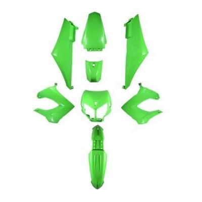 Kit habillage TunR vert Derbi Senda X-trem 2000-11/DRD -06