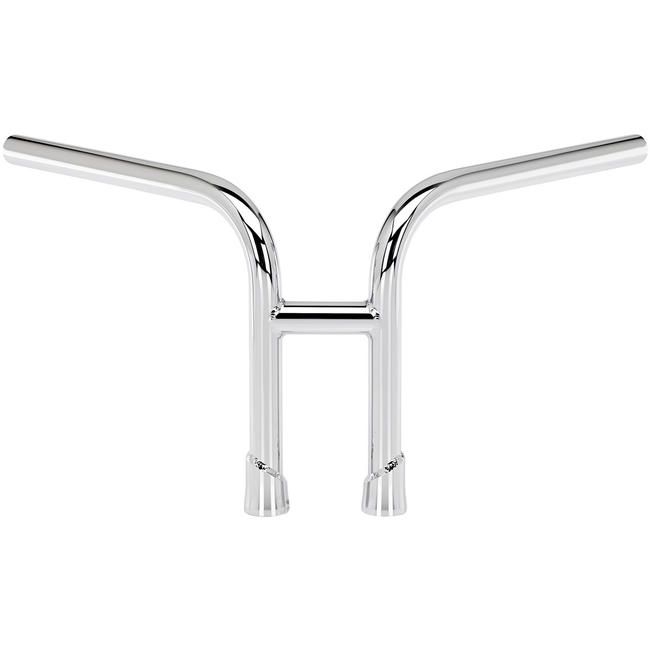 Guidon Biltwell Re-Bar chromé Ø 25,4 mm compatible commandes Harley Da