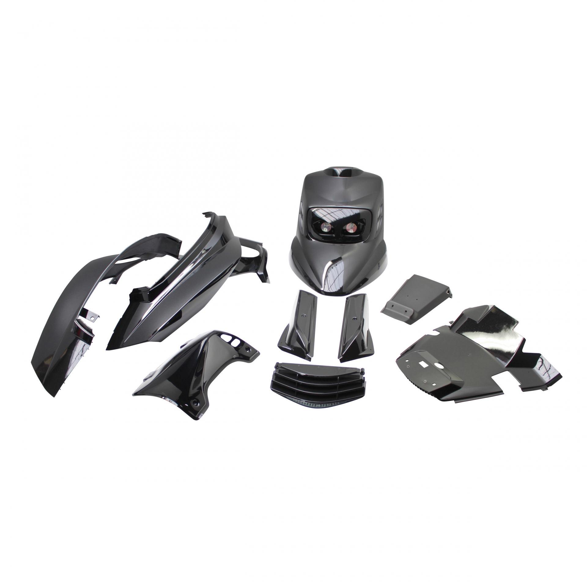 Kit habillage BCD v1 MBK Booster 04- - Noir