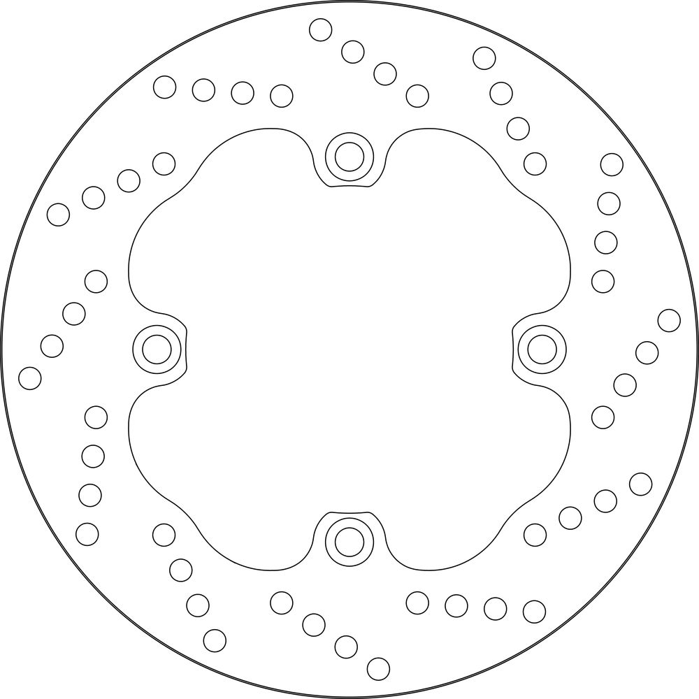 Disque de frein arrière SBS 5230