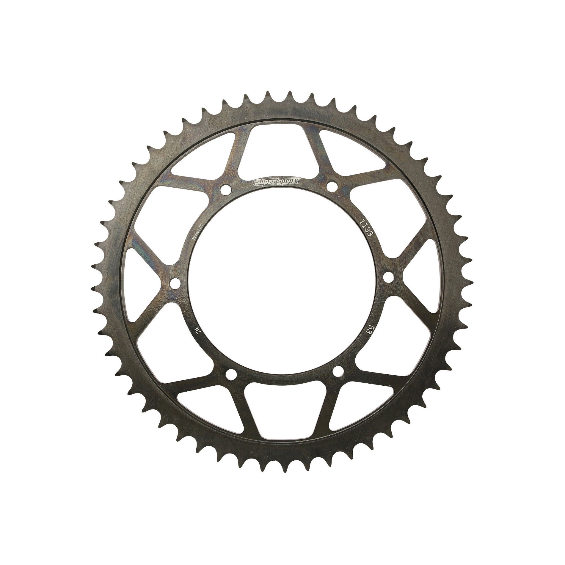Couronne 53 dents pas 420 Derbi 50 GPR Nude 04-05