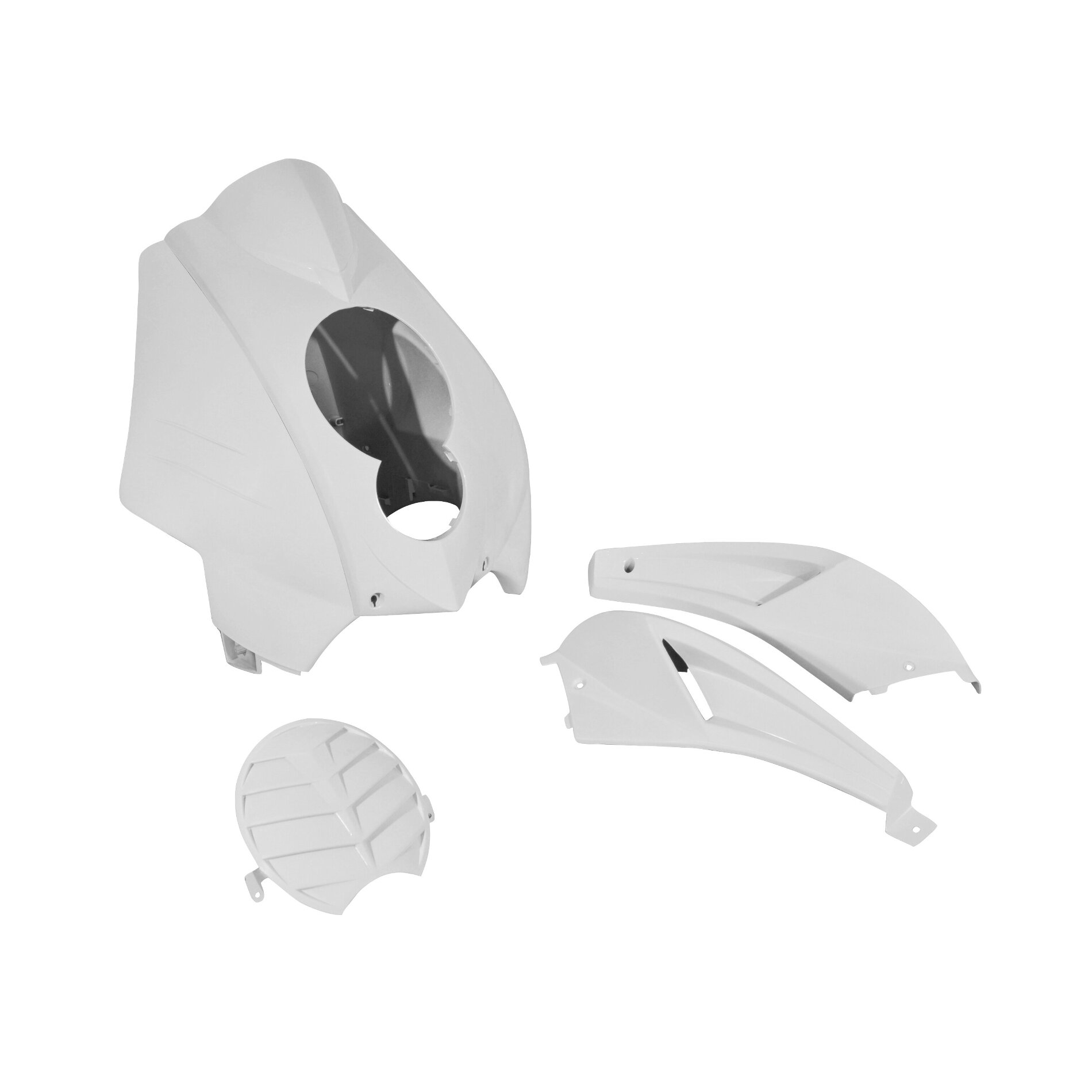 Kit habillage complet Peugeot Ludix - Blanc
