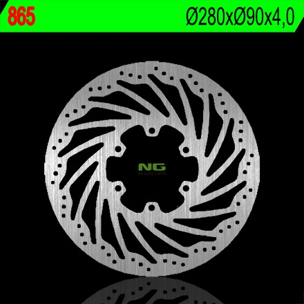 Disque de frein NG Brake Disc D.280 RIEJU RS2 50 Matrix de 2006 à 2007