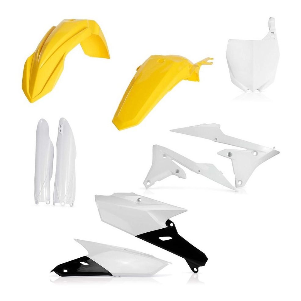 Kit plastiques complet Acerbis Yamaha 250 YZF 14-17 jaune