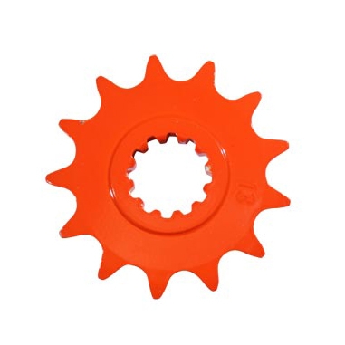 Pignon 15 dents pas 420 Derbi Senda / GPR / Gilera GSM 1999- orange