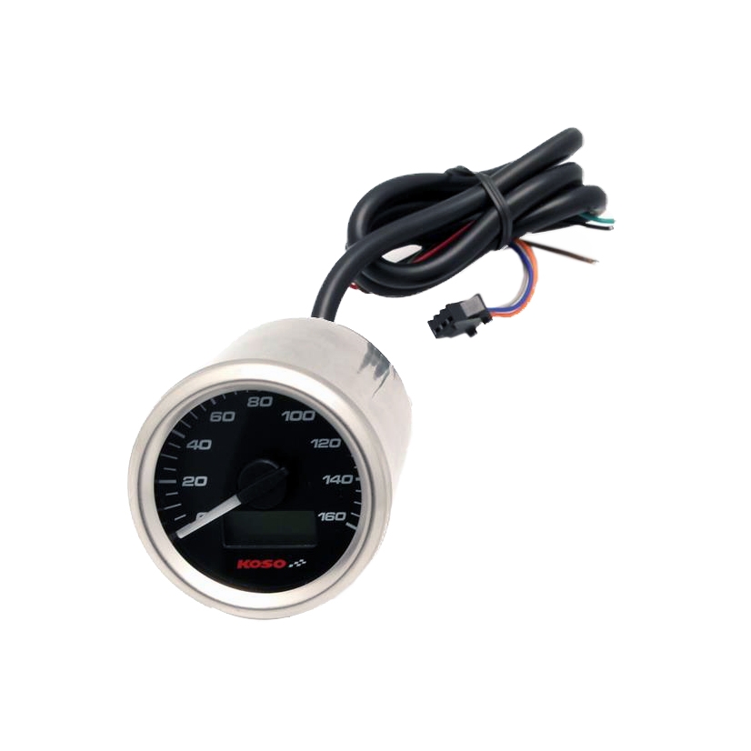 Compteur de vitesse Koso GP Style Ø 48 mm fond noir