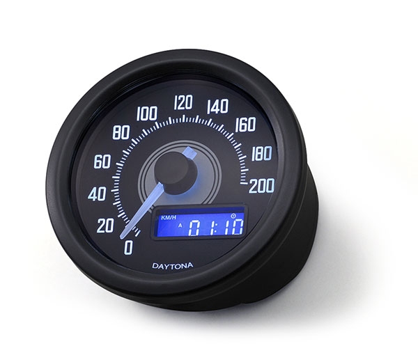 Compteur de vitesse LSL Daytona noir