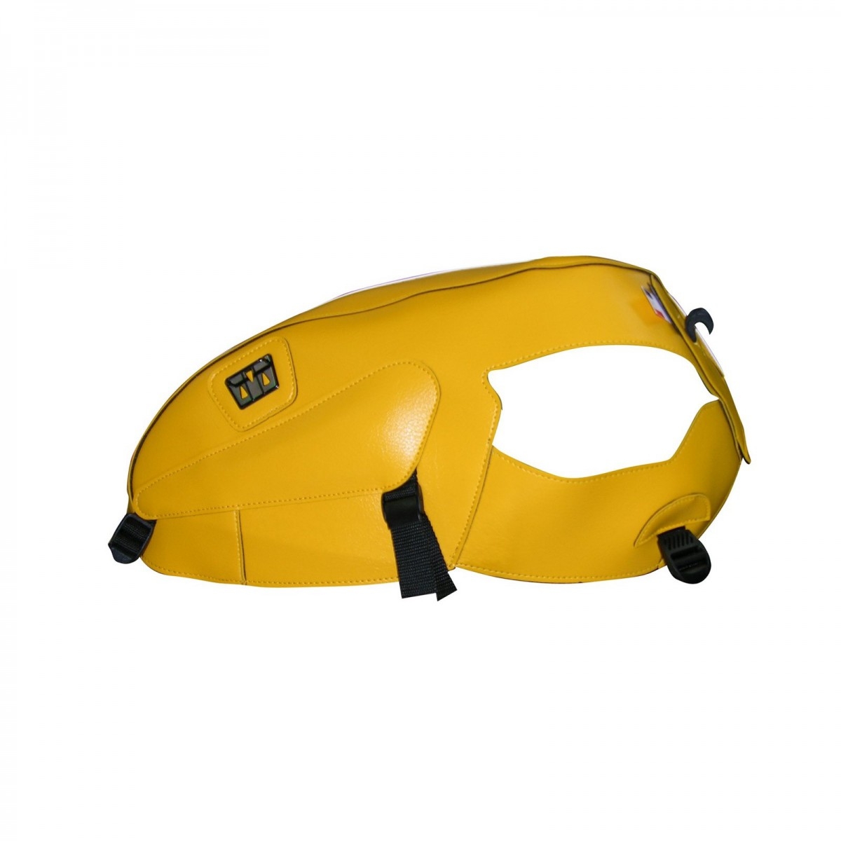 Protège-réservoir Bagster Triumph Thruxton 900 05-06 jaune/bande blanc