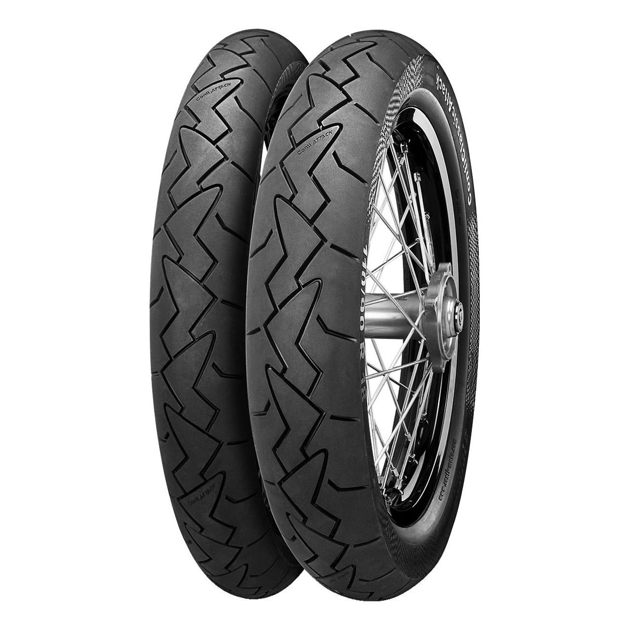 Pneu arrière moto Continental ContiClassicAttack 120/90 R 18 65V TL
