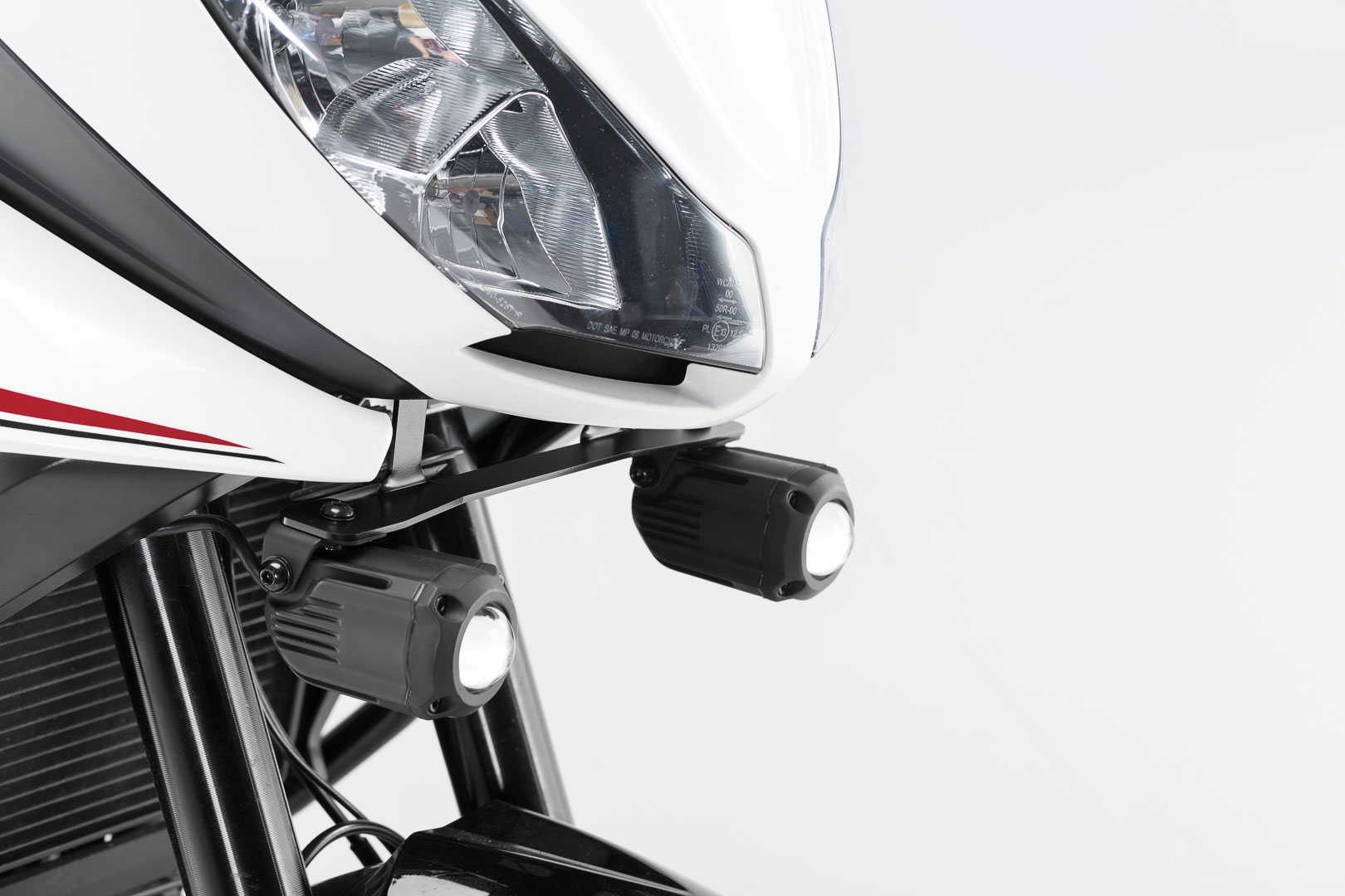 Support pour feux additionnels SW-MOTECH noir Triumph Tiger 1050 Sport