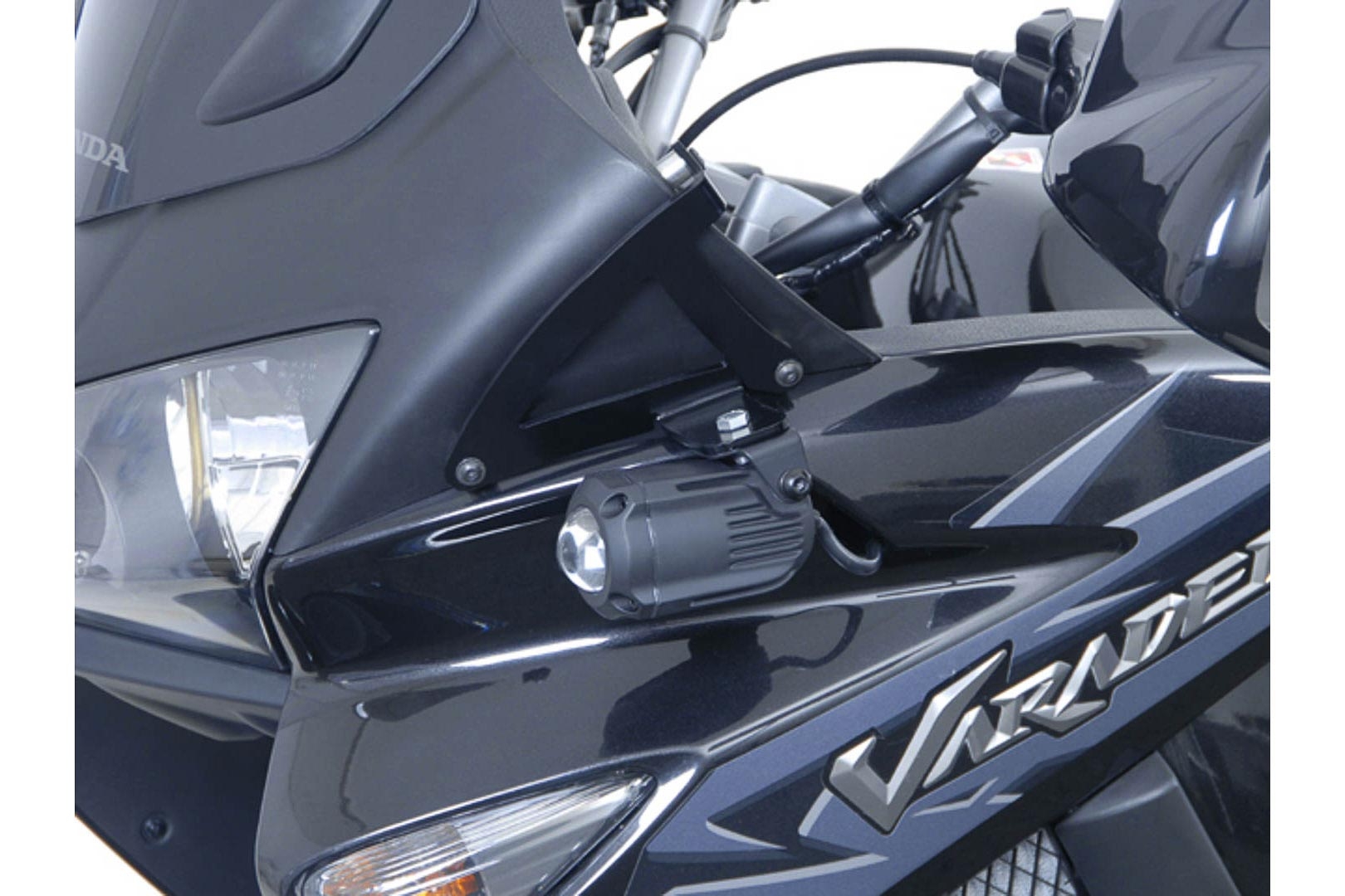 Support pour feux additionnels SW-MOTECH noir Honda XL1000V Varadero 0