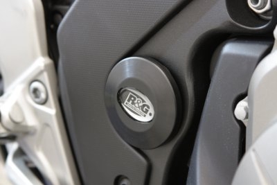Insert de cadre droit R&G Racing noir Honda VFR 1200 X Crosstourer 12-