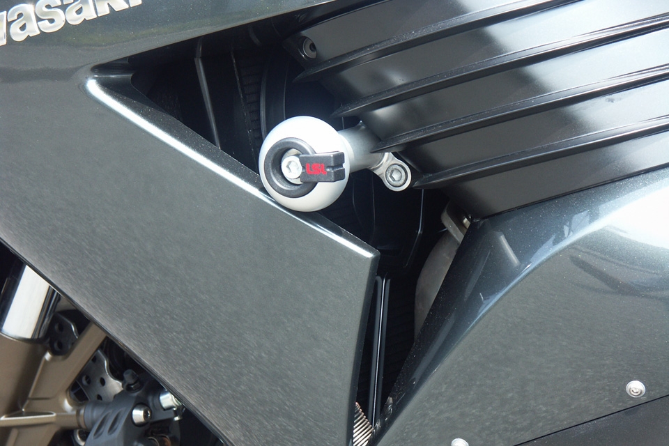 Kit fixation tampon de protection LSL Kawasaki ZZR 1400 06-11