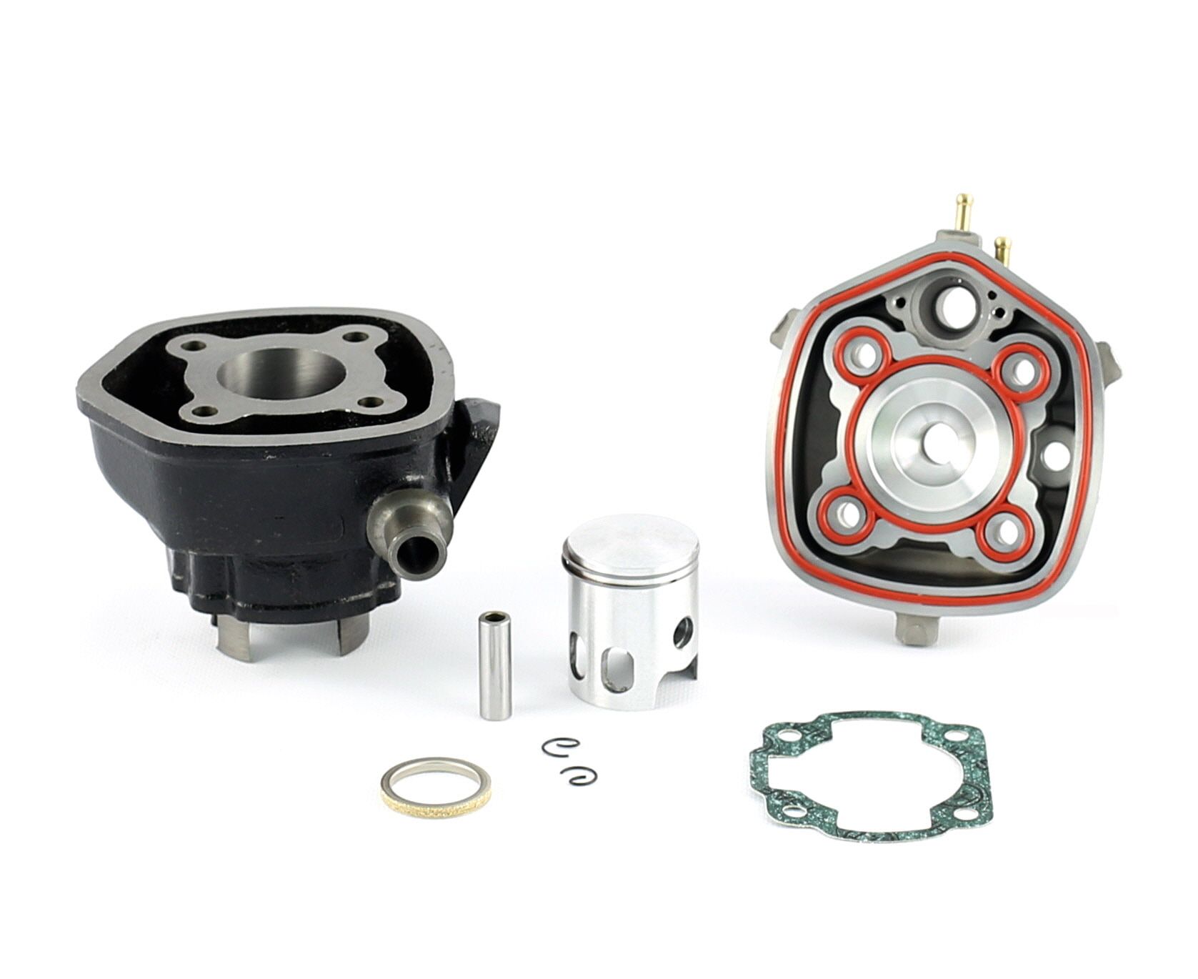 Cylindre Culasse D.40 Barikit Fonte MBK Nitro/Yamaha Aerox LC 50cc