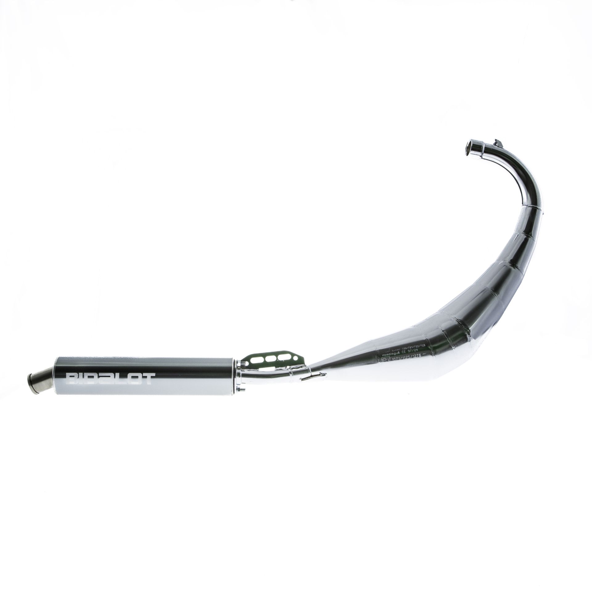 Pot Bidalot SMR chromé XPS X-Limit 2004> DT 2004> silencieux Gunmetal