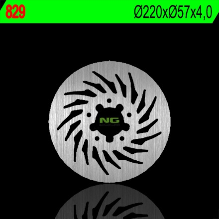 Disque de frein arrière NG Brake Disc D.220 RIEJU RS2 50 Matrix de 200