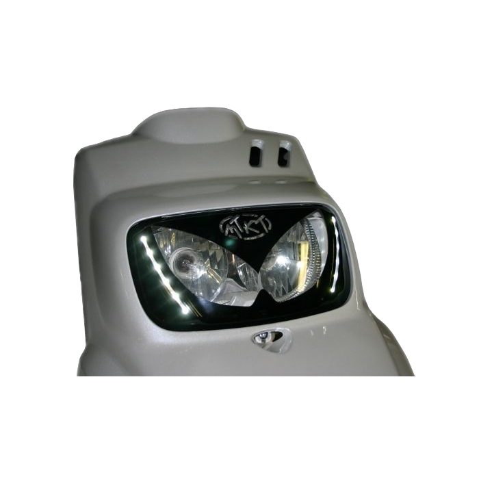 Masque d'optique MTKT avec leds Booster / Bw's - Gris