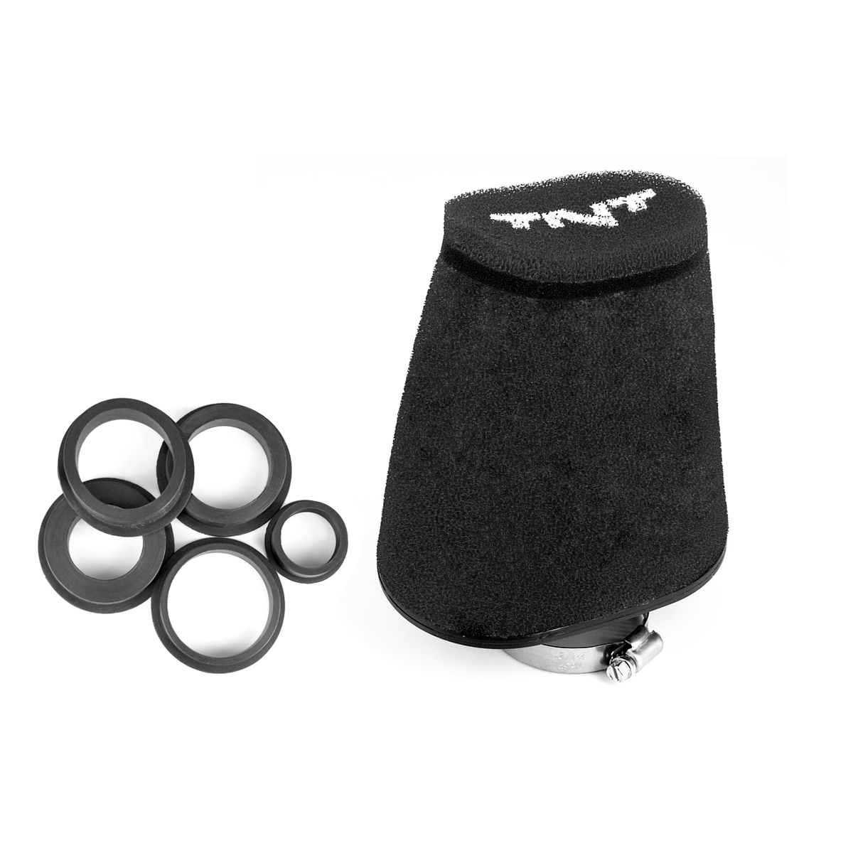 Filtre à air TNT mousse big ø28-55 droit noir