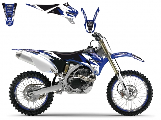 Kit déco + Housse de selle Blackbird Dream Graphic 3 Yamaha 450 YZ-F 0