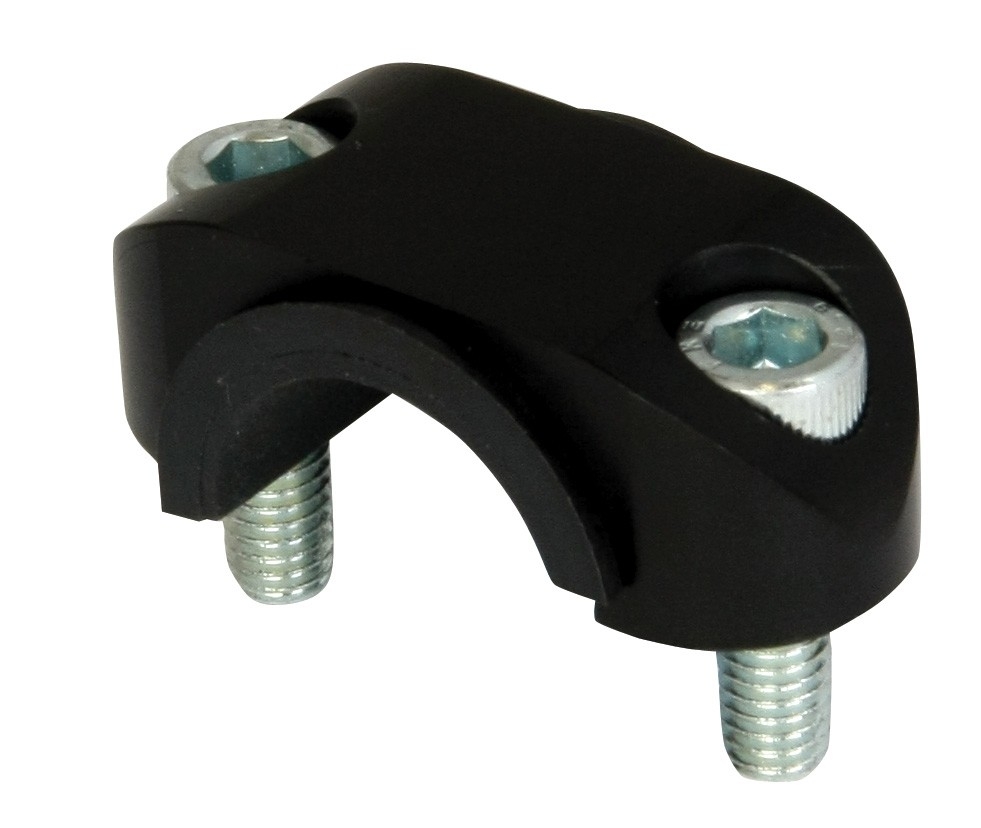 Pontet de guidon supérieur noir Ø 25 mm