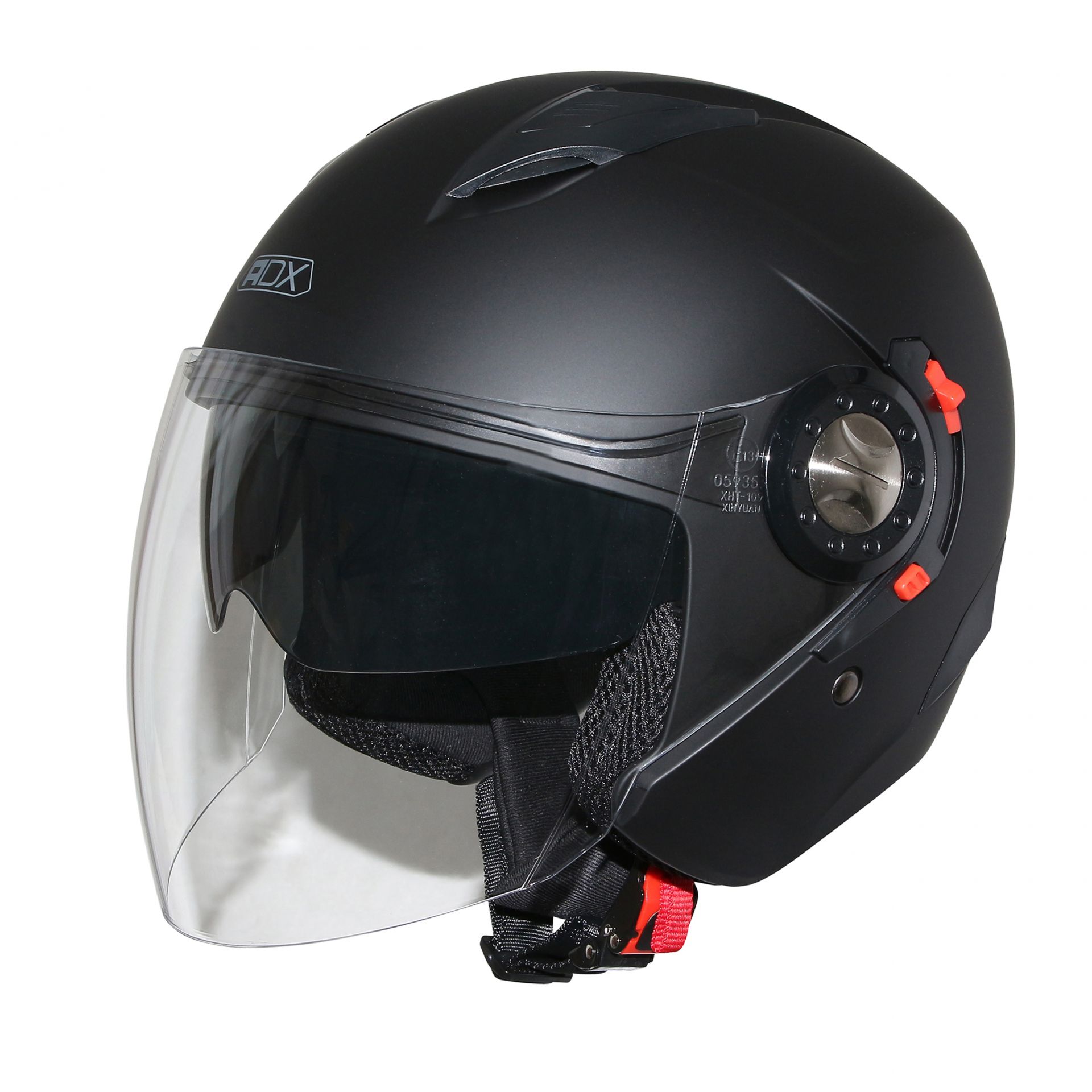Casque jet ADX JT4 noir mat - XS