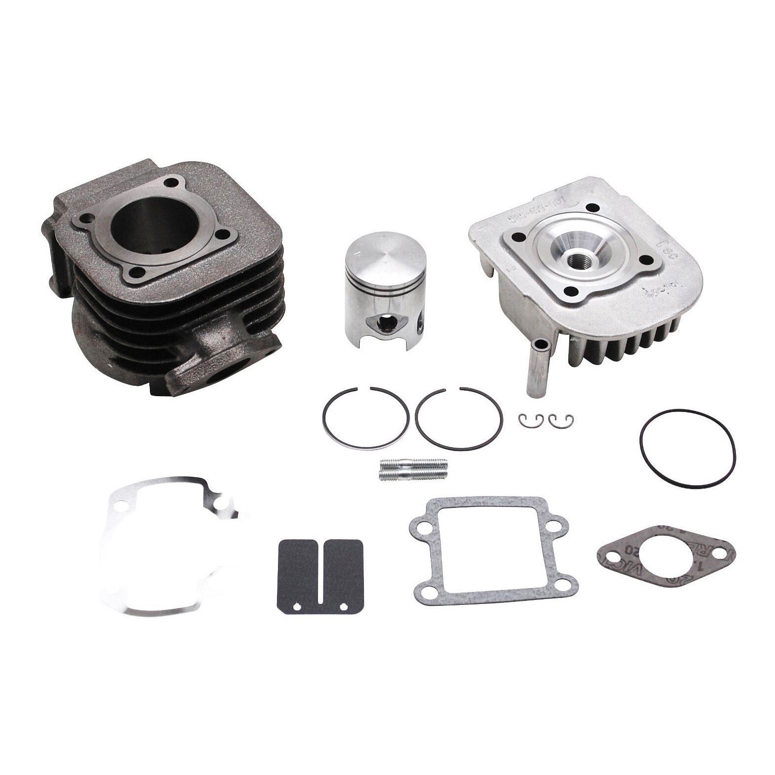 Cylindre Culasse D.40 Polini Fonte Booster AC 50 cc