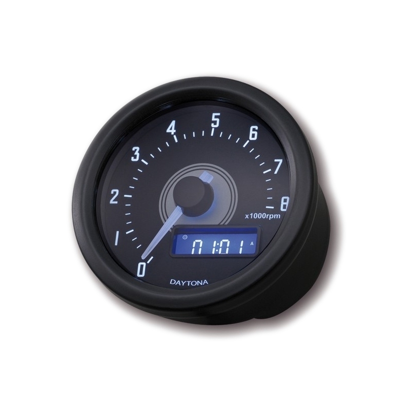 Compte-tours Daytona Velona 8000 trs/mn noir